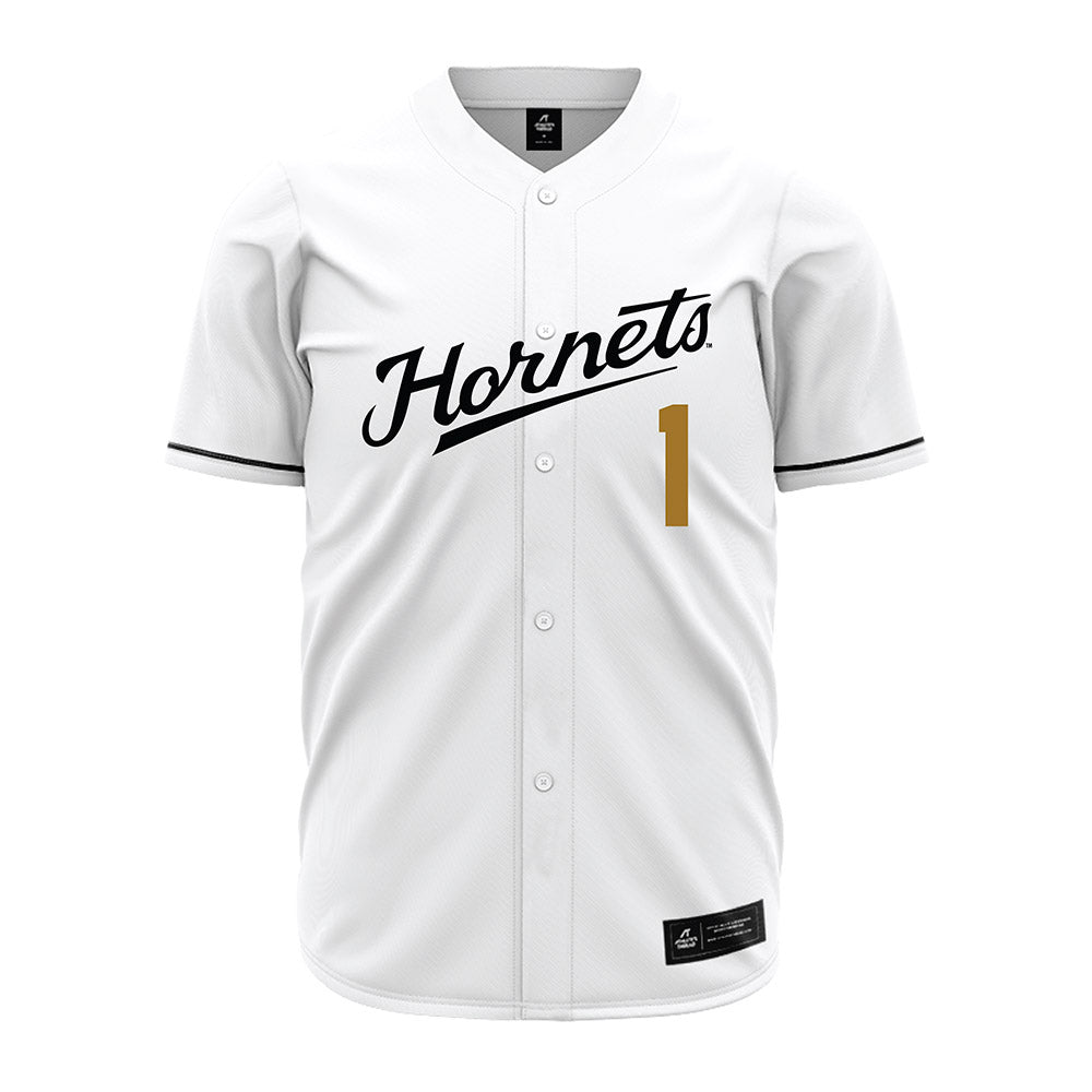 Emporia - NCAA Baseball : Brady Unrein - White Jersey-0