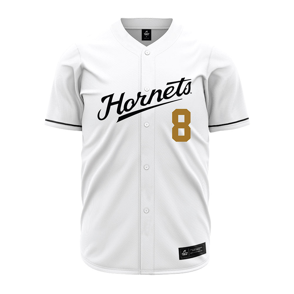 Emporia - NCAA Baseball : Samuel Padilla - White Jersey-0