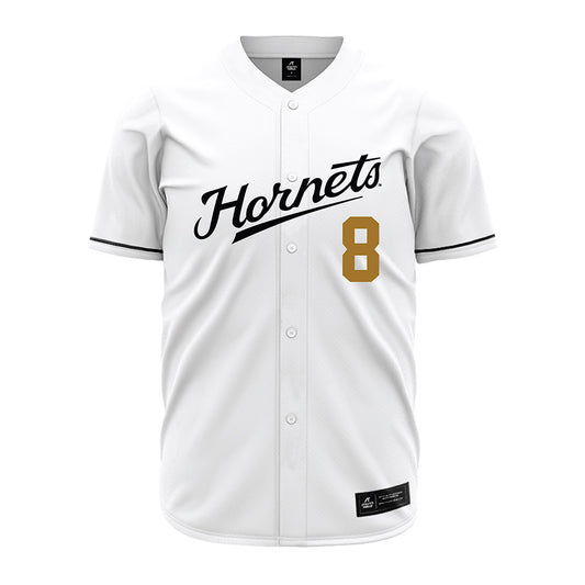 Emporia - NCAA Baseball : Samuel Padilla - White Jersey-0