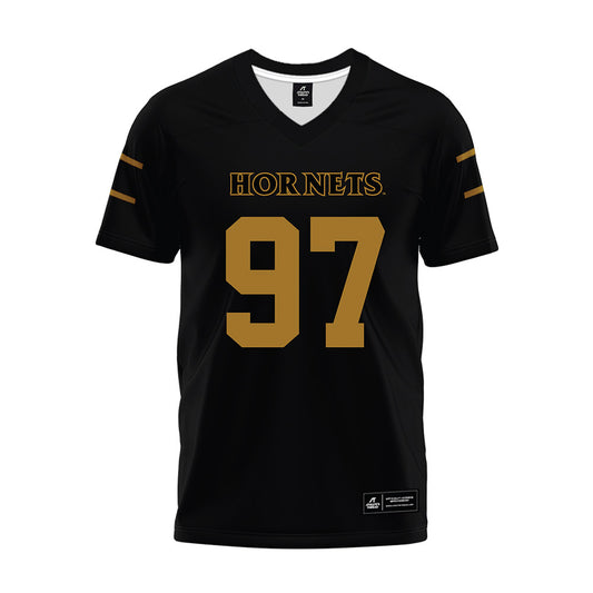 Emporia - NCAA Football : Christian Westbrooks - Black Premium Football Jersey-0