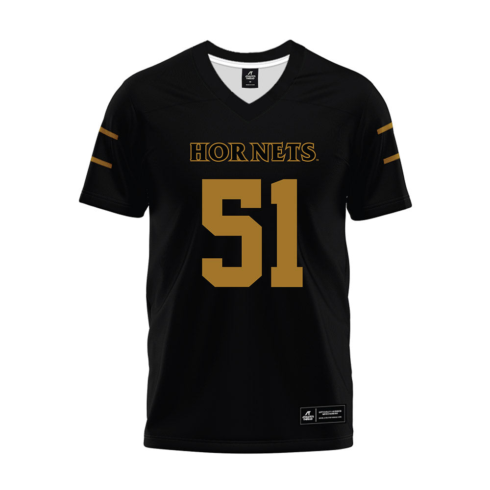 Emporia - NCAA Football : Koby Le - Black Premium Football Jersey-0