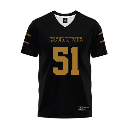 Emporia - NCAA Football : Koby Le - Black Premium Football Jersey-0
