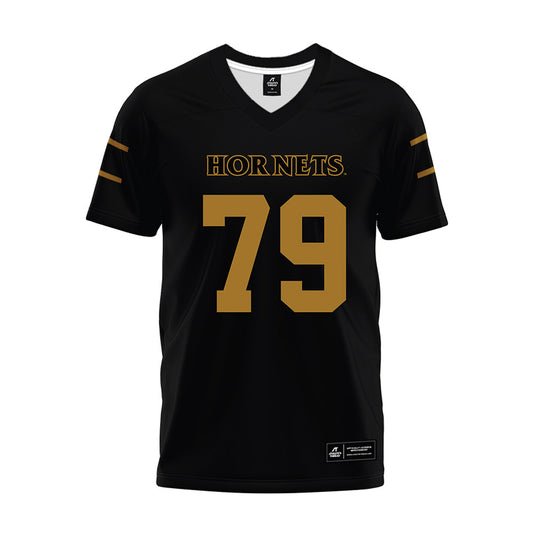 Emporia - NCAA Football : Beau Redwood - Black Premium Football Jersey-0