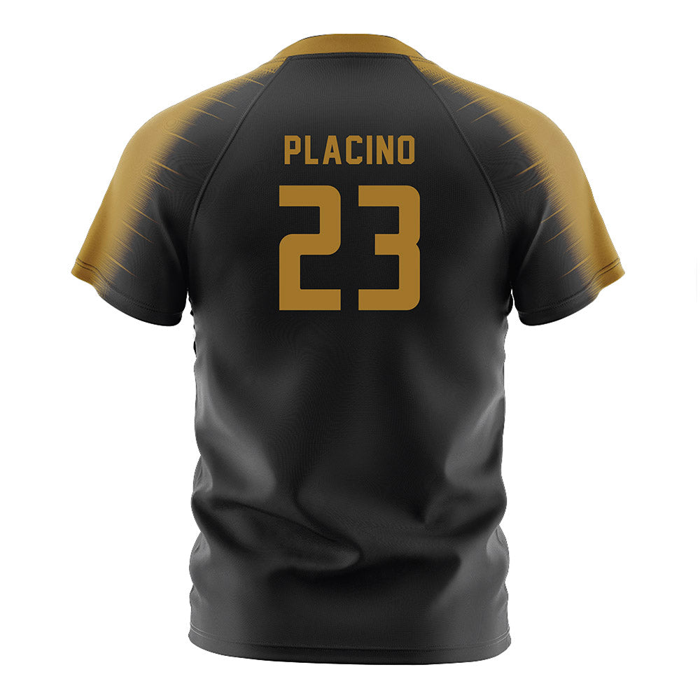 Emporia - NCAA Women's Soccer : Dahlia Placino - Black Soccer Jersey-1