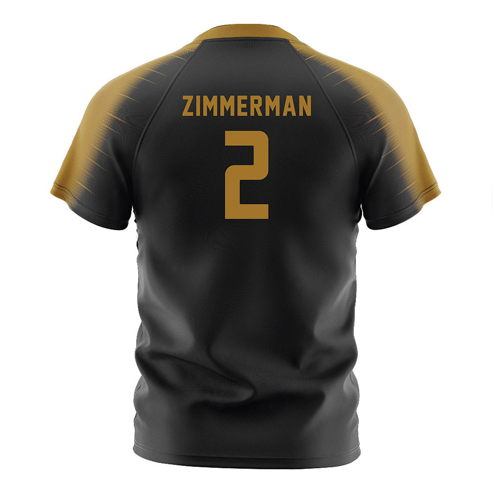 Emporia - NCAA Women's Soccer : Avery Zimmerman - Black Soccer Jersey-1
