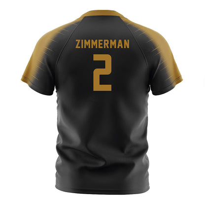 Emporia - NCAA Women's Soccer : Avery Zimmerman - Black Soccer Jersey-1