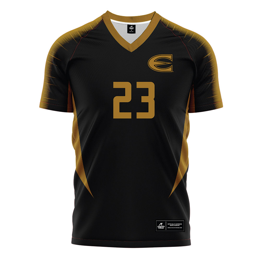 Emporia - NCAA Women's Soccer : Dahlia Placino - Black Soccer Jersey-0