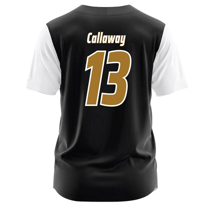 Emporia - NCAA Softball : Addison Callaway - Black Jersey-1