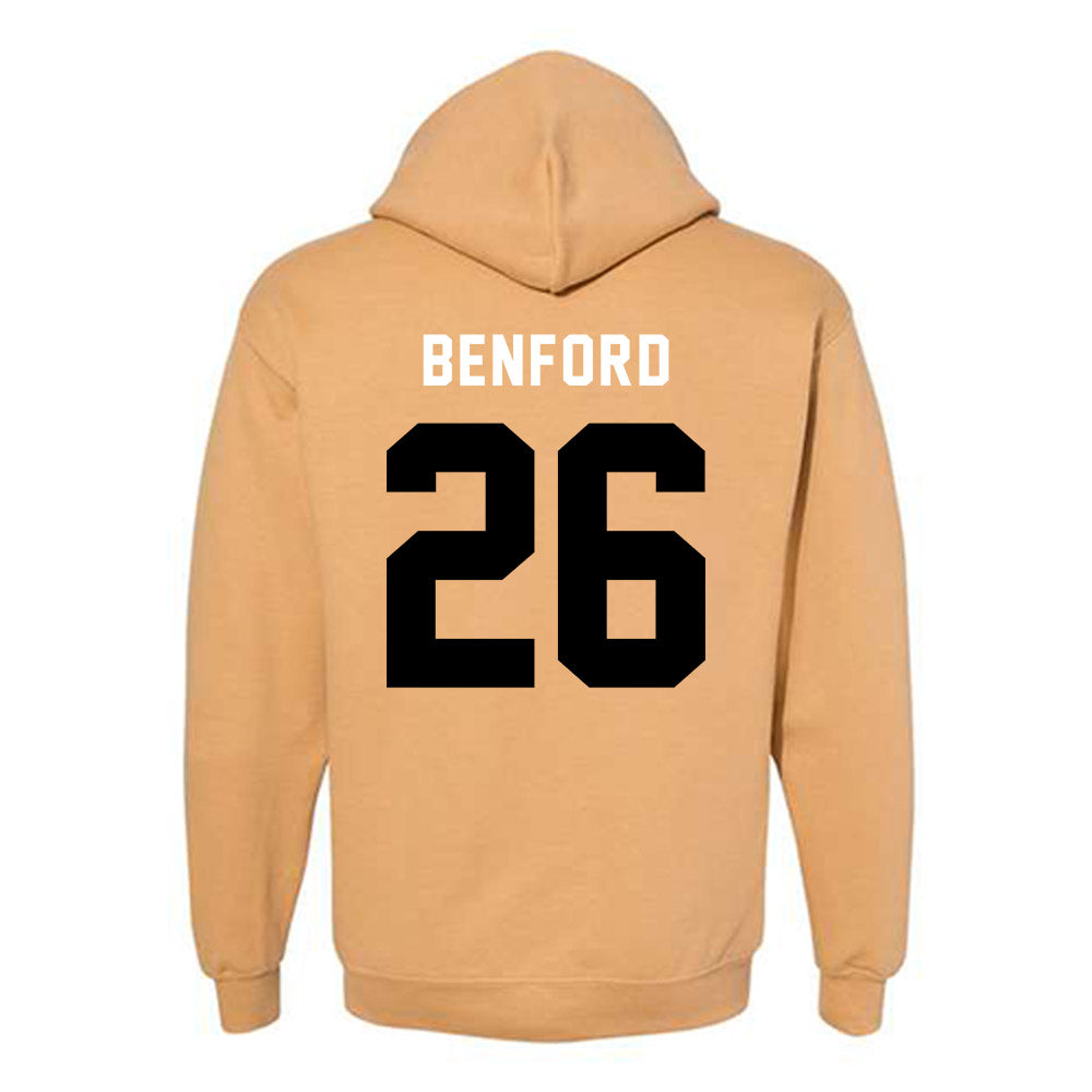 Emporia - NCAA Football : Nate Benford - Classic Shersey Hooded Sweatshirt-1