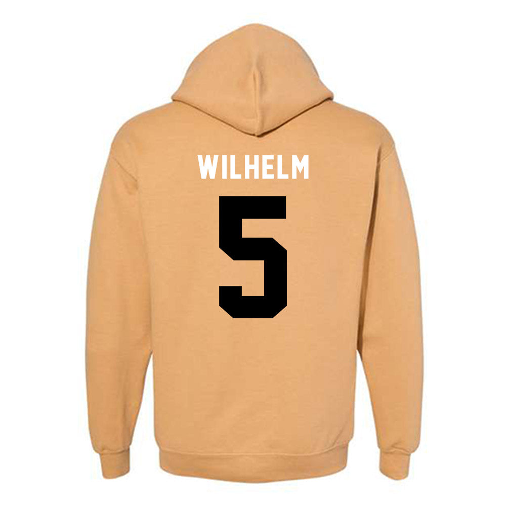 Emporia - NCAA Men's Basketball : Elijah Wilhelm - Classic Shersey Hooded Sweatshirt-1