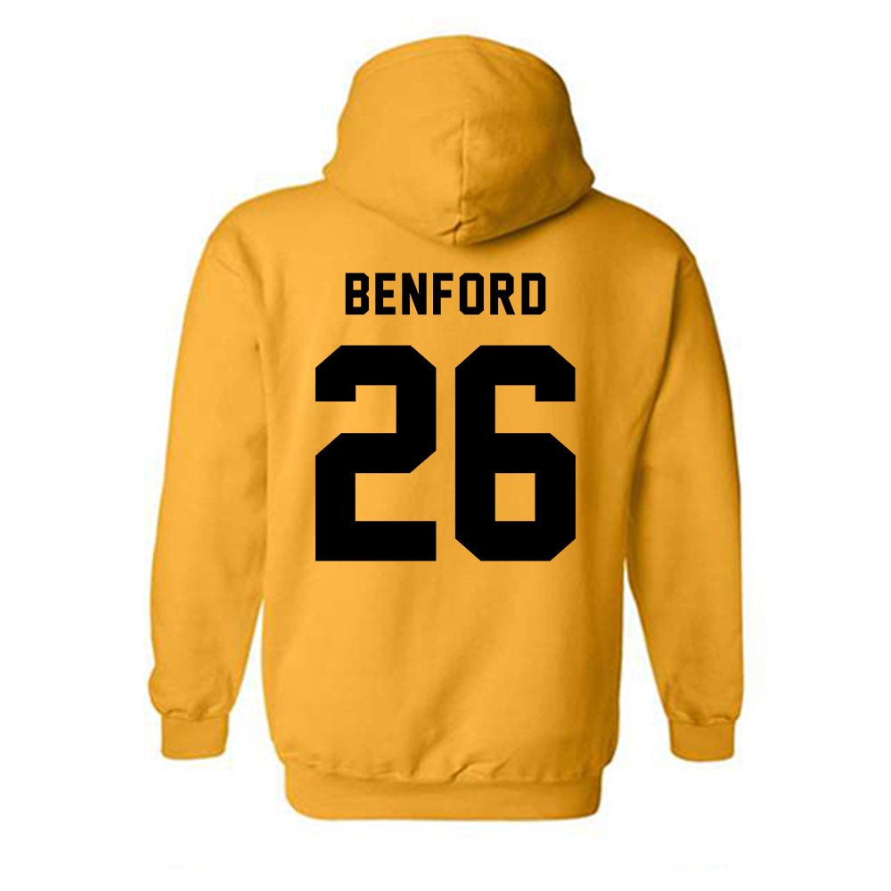 Emporia - NCAA Football : Nate Benford - Classic Shersey Hooded Sweatshirt-1