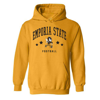 Emporia - NCAA Football : Jake Tucker - Classic Shersey Hooded Sweatshirt-0