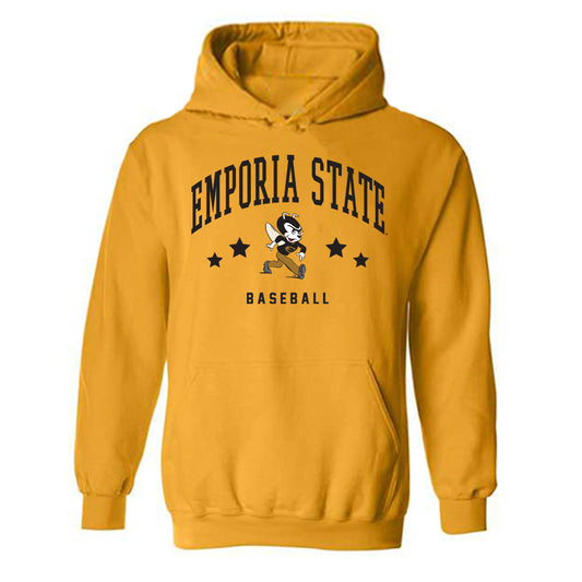 Emporia - NCAA Baseball : Ausin Lynn - Classic Shersey Hooded Sweatshirt-0