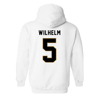 Emporia - NCAA Men's Basketball : Elijah Wilhelm - Classic Shersey Hooded Sweatshirt-1