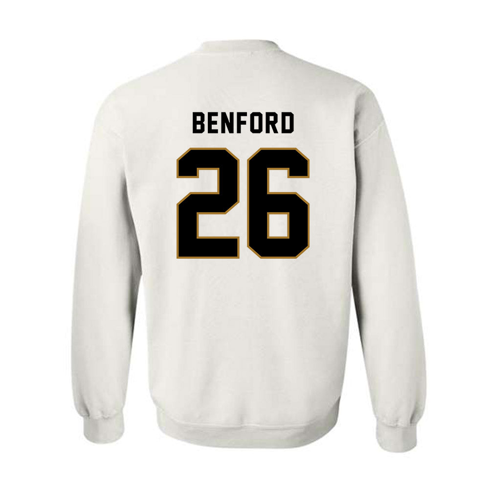 Emporia - NCAA Football : Nate Benford - Classic Shersey Crewneck Sweatshirt-1