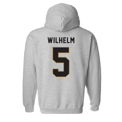 Emporia - NCAA Men's Basketball : Elijah Wilhelm - Classic Shersey Hooded Sweatshirt-1