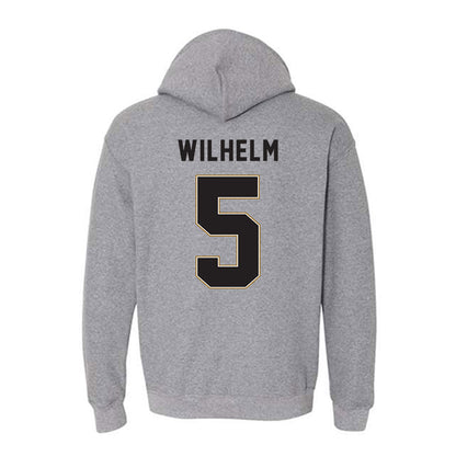 Emporia - NCAA Men's Basketball : Elijah Wilhelm - Classic Shersey Hooded Sweatshirt-1
