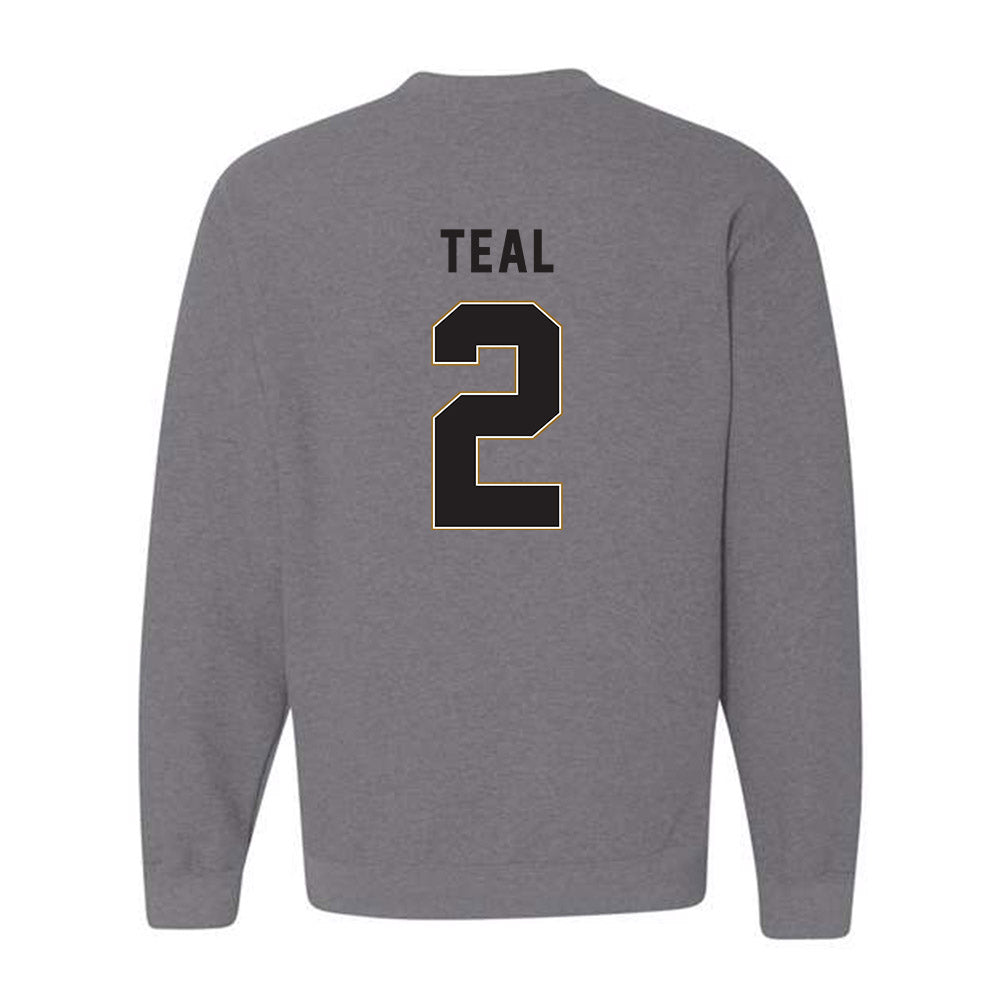 Emporia - NCAA Football : Felix Teal - Classic Shersey Crewneck Sweatshirt-1