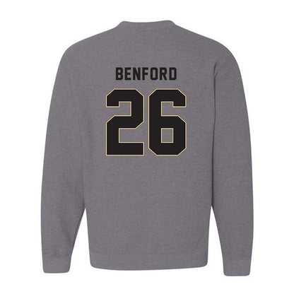 Emporia - NCAA Football : Nate Benford - Classic Shersey Crewneck Sweatshirt-1
