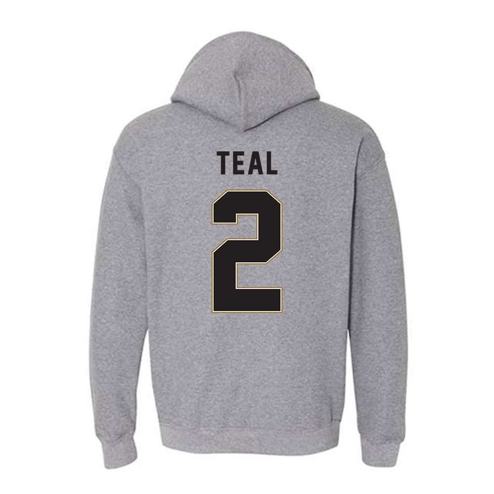 Emporia - NCAA Football : Felix Teal - Classic Shersey Hooded Sweatshirt-1