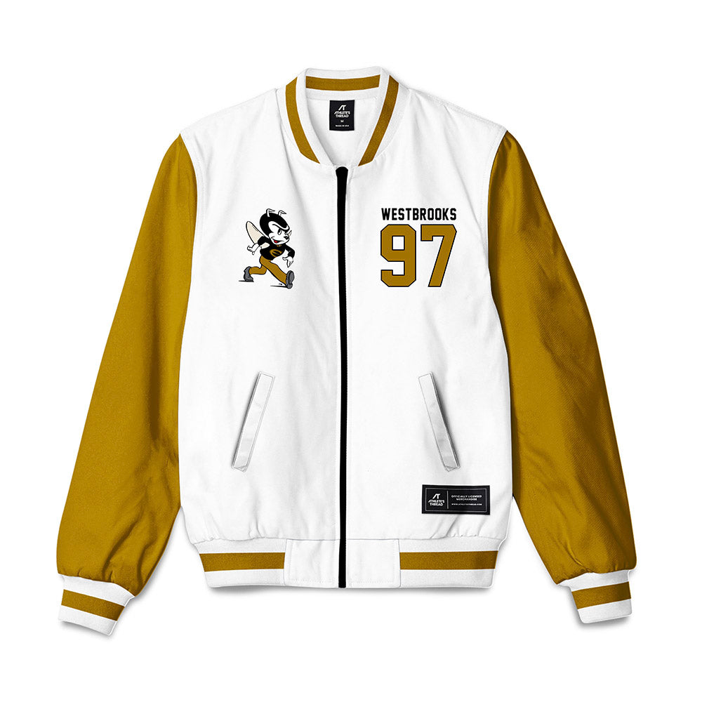 Emporia - NCAA Football : Christian Westbrooks - Bomber Jacket-0