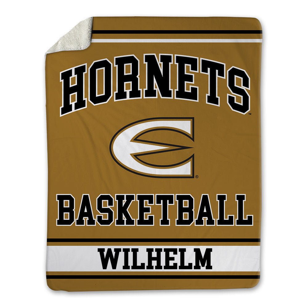 Emporia - NCAA Men's Basketball : Elijah Wilhelm - Blanket-0
