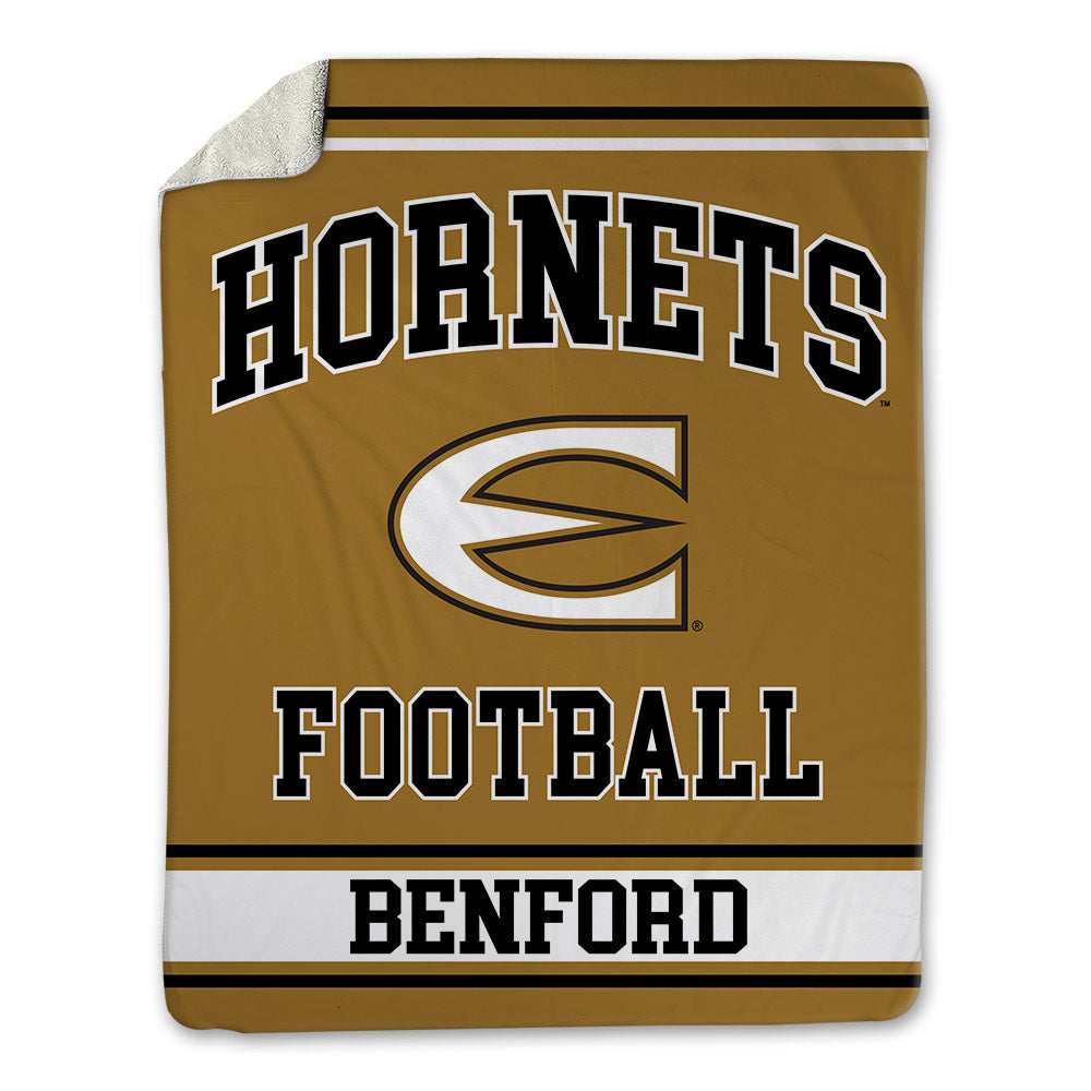 Emporia - NCAA Football : Nate Benford - Blanket-0