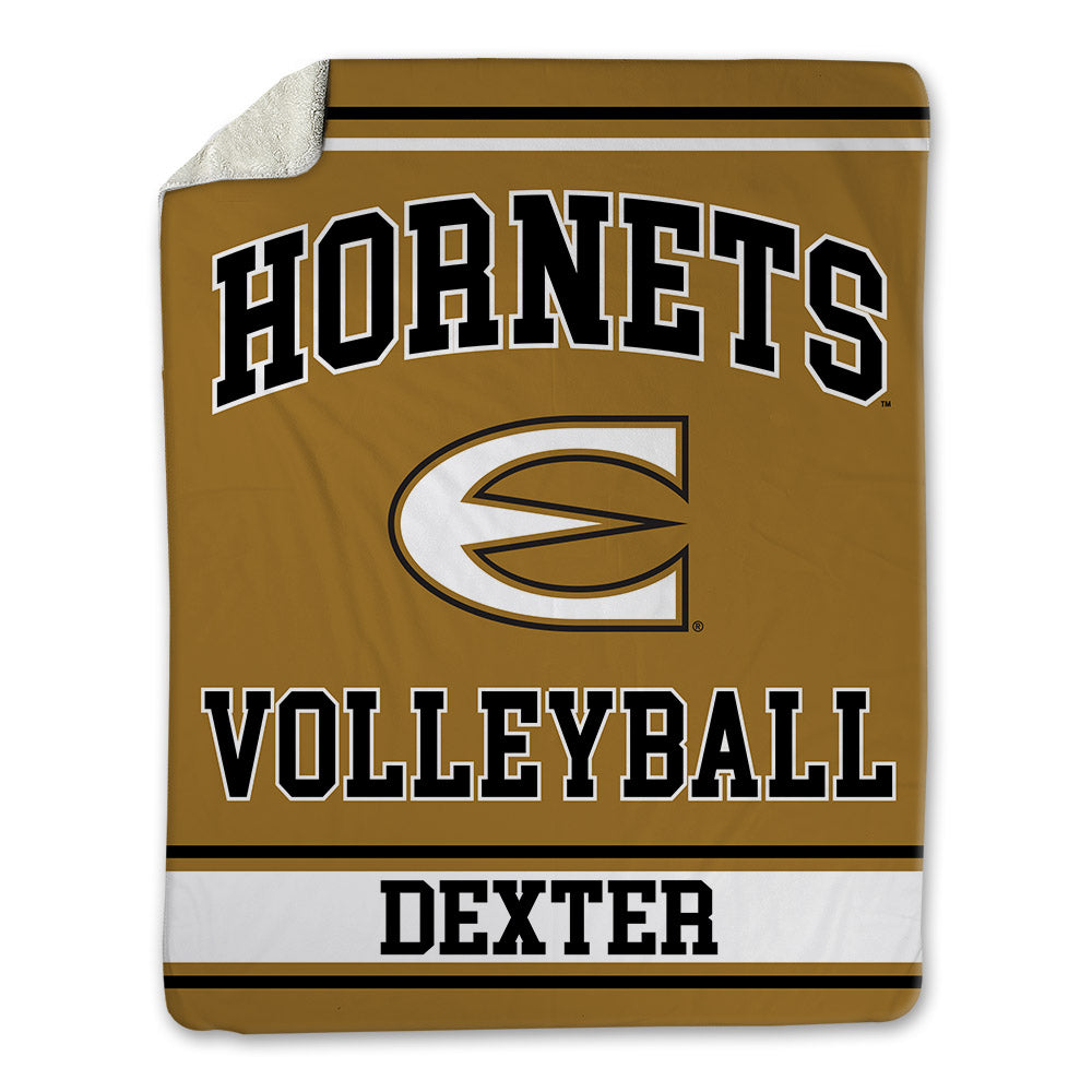 Emporia - NCAA Women's Volleyball : Delainee Dexter - Blanket-0