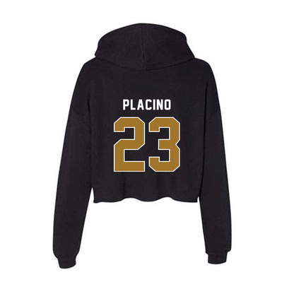 Emporia - NCAA Women's Soccer : Dahlia Placino - Classic Shersey Women's Crop Fleece Hoodie-1