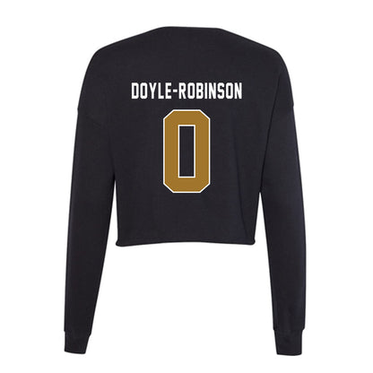 Emporia - NCAA Football : DaKote Doyle-Robinson - Classic Shersey Women's Cropped Crew Fleece-1