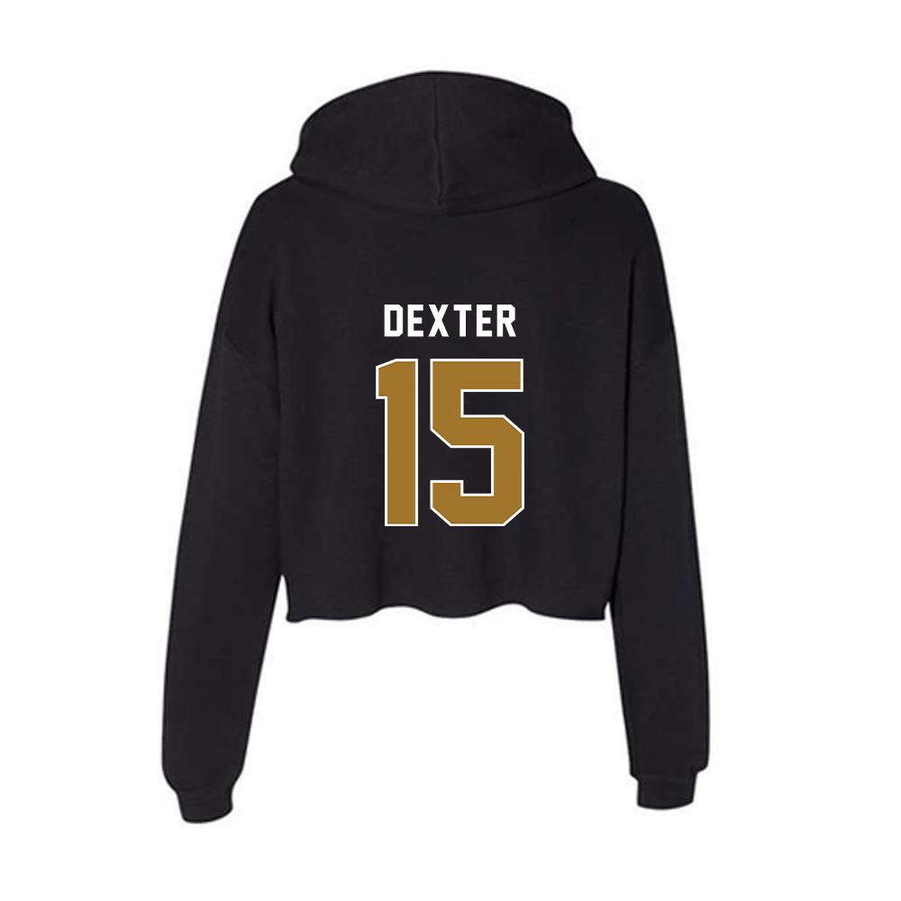 Emporia - NCAA Women's Volleyball : Delainee Dexter - Classic Shersey Women's Crop Fleece Hoodie-1