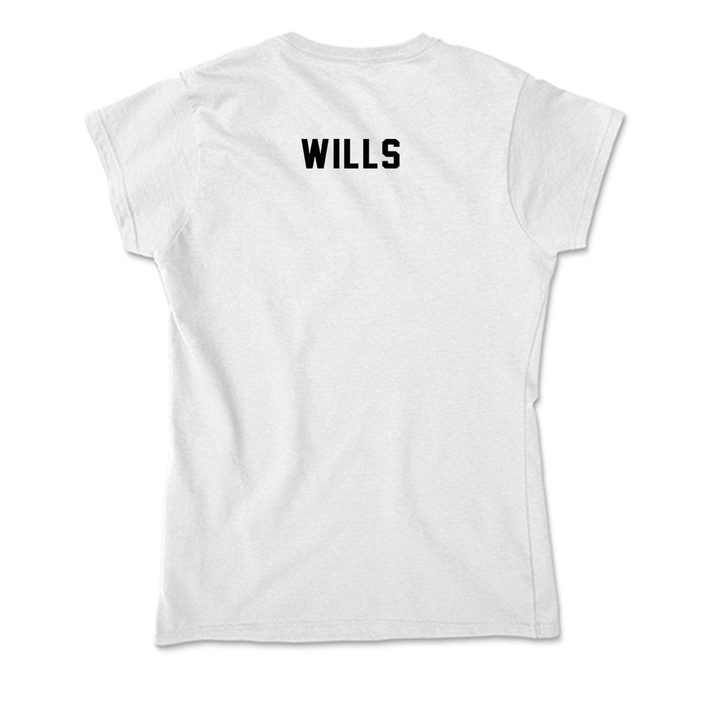 Emporia - NCAA Men's Track & Field : Tyus Wills - Classic Shersey Soft Style Women’s T-Shirt-1