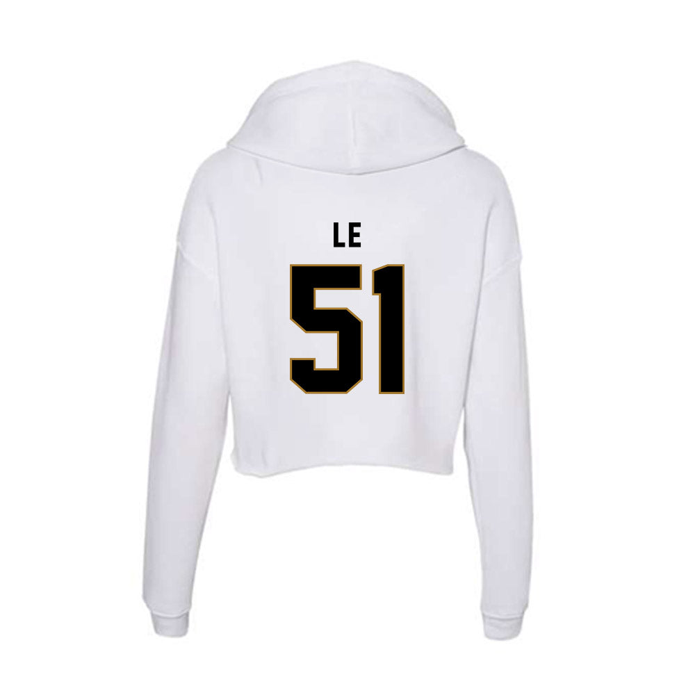Emporia - NCAA Football : Koby Le - Classic Shersey Women's Crop Fleece Hoodie-1