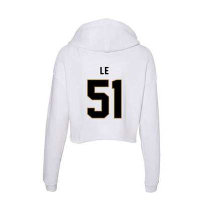 Emporia - NCAA Football : Koby Le - Classic Shersey Women's Crop Fleece Hoodie-1