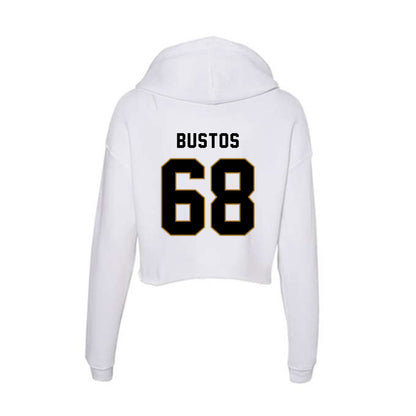 Emporia - NCAA Football : Sixto Bustos - Classic Shersey Women's Crop Fleece Hoodie-1