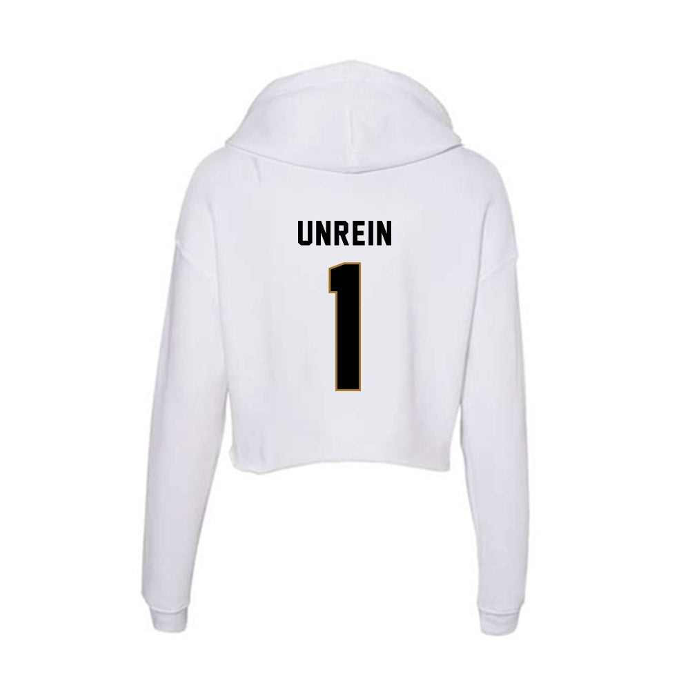 Emporia - NCAA Baseball : Brady Unrein - Classic Shersey Women's Crop Fleece Hoodie-1