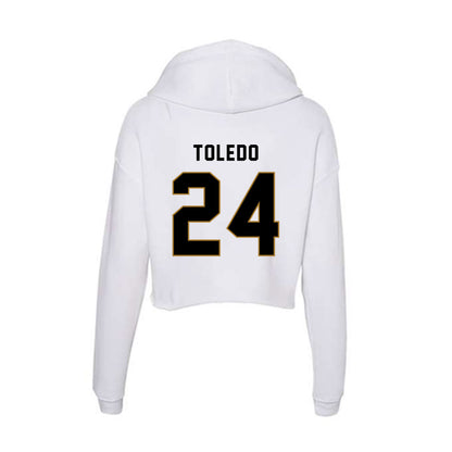 Emporia - NCAA Baseball : Jovanni Toledo - Classic Shersey Women's Crop Fleece Hoodie-1