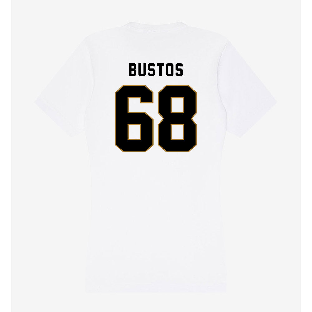 Emporia - NCAA Football : Sixto Bustos - Classic Shersey Women's V-Neck T-Shirt-1