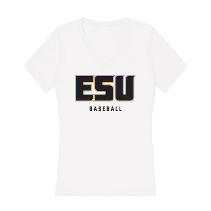 Emporia - NCAA Baseball : Samuel Padilla - Classic Shersey Women's V-Neck T-Shirt-0