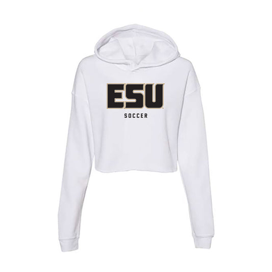 Emporia - NCAA Women's Soccer : Avery Zimmerman - Classic Shersey Women's Crop Fleece Hoodie-0