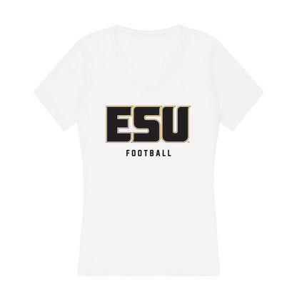 Emporia - NCAA Football : Peyton Taylor - Classic Shersey Women's V-Neck T-Shirt-0