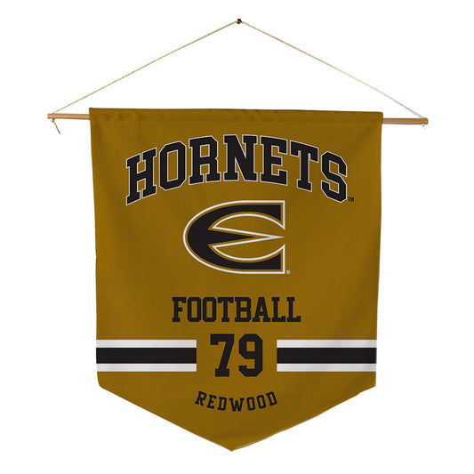 Emporia - NCAA Football : Beau Redwood - Pennant - 18" x 21"-0