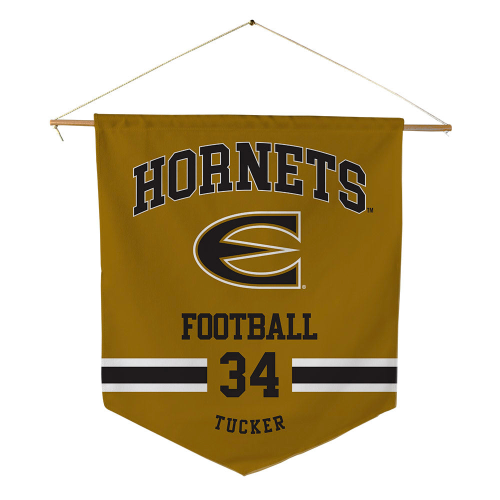 Emporia - NCAA Football : Jake Tucker - Pennant - 18" x 21"-0