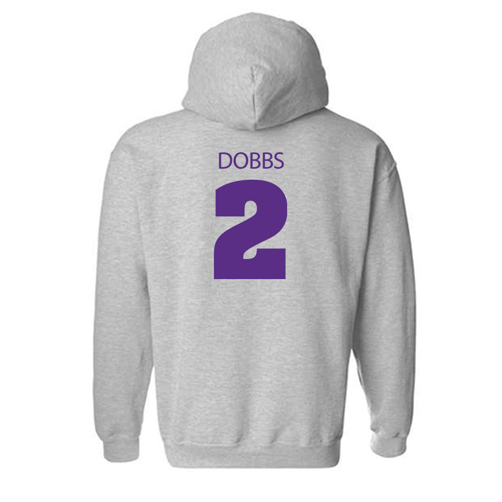 Sewanee - NCAA Football : Brett Dobbs - Classic Shersey Hooded Sweatshirt-1