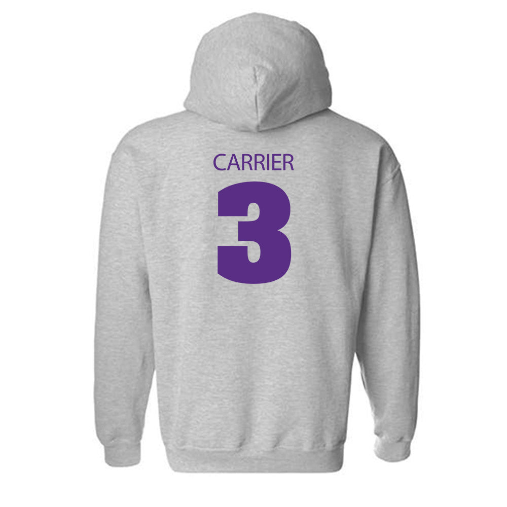 Sewanee - NCAA Men's Basketball : Reid Carrier - Classic Shersey Hooded Sweatshirt-1