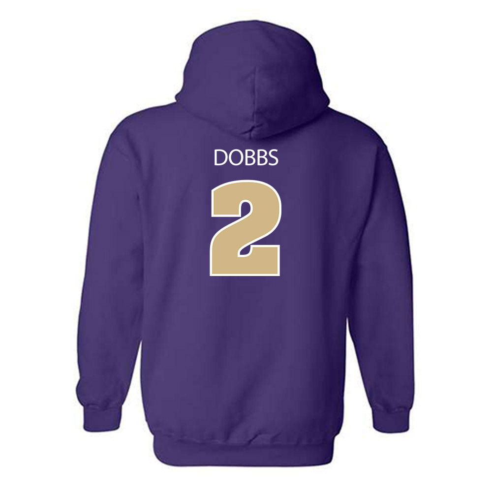 Sewanee - NCAA Football : Brett Dobbs - Classic Shersey Hooded Sweatshirt-1