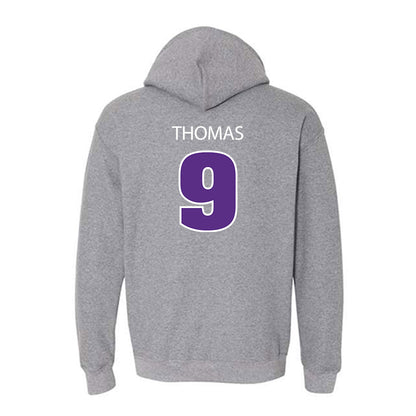 Sewanee - NCAA Football : Jacorin Thomas - Classic Shersey Hooded Sweatshirt-1