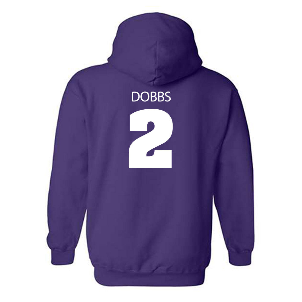 Sewanee - NCAA Football : Brett Dobbs - Classic Shersey Hooded Sweatshirt-1