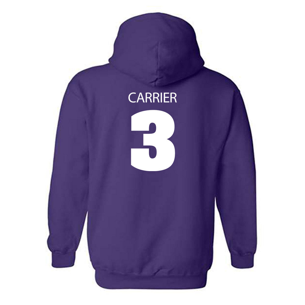Sewanee - NCAA Men's Basketball : Reid Carrier - Classic Shersey Hooded Sweatshirt-1