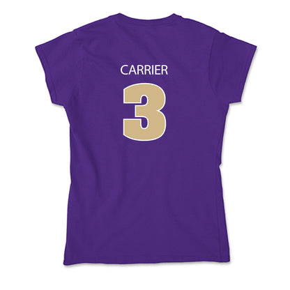 Sewanee - NCAA Men's Basketball : Reid Carrier - Classic Shersey Soft Style Women’s T-Shirt-1